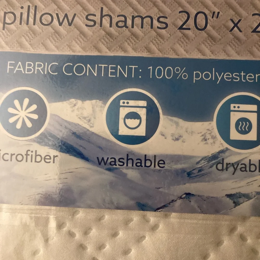 Bliss Cooling Quilt Set - White Queen New - Picture 5 of 9